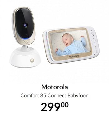 Aanbiedingen Motorola comfort 85 connect babyfoon - Motorola - Geldig van 16/03/2021 tot 12/04/2021 bij Babypark