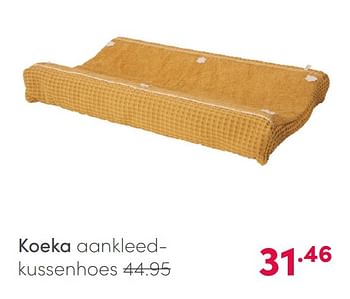 Aanbiedingen Koeka aankleedkussenhoes - Koeka - Geldig van 21/03/2021 tot 27/03/2021 bij Baby & Tiener Megastore