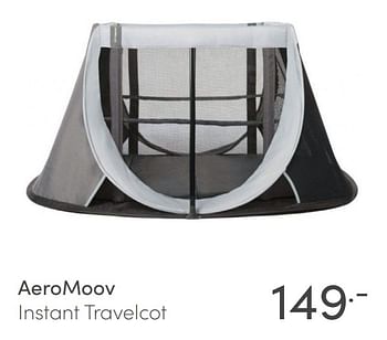 Aanbiedingen Aeromoov instant travelcot - Aeromoov - Geldig van 21/03/2021 tot 27/03/2021 bij Baby & Tiener Megastore