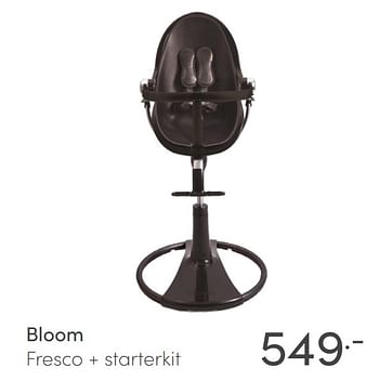 Aanbiedingen Bloom fresco + starterkit - Bloom - Geldig van 21/03/2021 tot 27/03/2021 bij Baby & Tiener Megastore