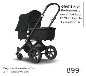 Aanbiedingen Bugaboo cameleon 3+ 2-in-1 kinderwagen - Bugaboo - Geldig van 21/03/2021 tot 27/03/2021 bij Baby & Tiener Megastore