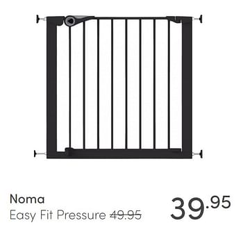 Aanbiedingen Noma easy fit pressure - Noma  - Geldig van 21/03/2021 tot 27/03/2021 bij Baby & Tiener Megastore