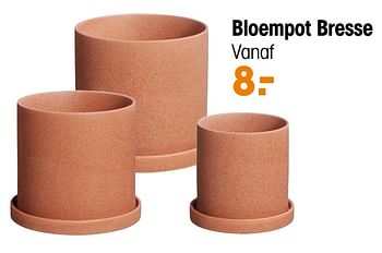 Aanbiedingen Bloempot bresse - Huismerk - Kwantum - Geldig van 15/03/2021 tot 31/03/2021 bij Kwantum