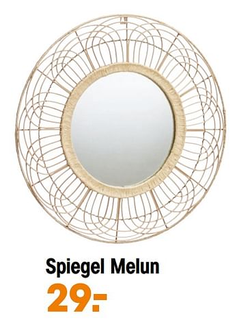 Aanbiedingen Spiegel melun - Huismerk - Kwantum - Geldig van 15/03/2021 tot 31/03/2021 bij Kwantum