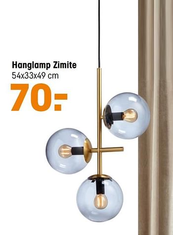 Aanbiedingen Hanglamp zimite - Huismerk - Kwantum - Geldig van 29/03/2021 tot 11/04/2021 bij Kwantum