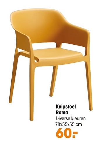 Aanbiedingen Kuipstoel roma - Huismerk - Kwantum - Geldig van 29/03/2021 tot 11/04/2021 bij Kwantum
