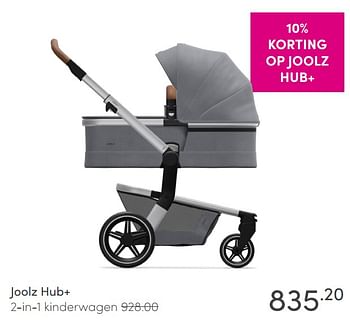 Aanbiedingen Joolz hub+ 2-in-1 kinderwagen - Joolz - Geldig van 28/03/2021 tot 03/04/2021 bij Baby & Tiener Megastore