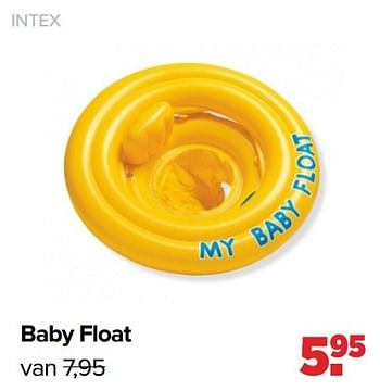 Aanbiedingen Baby float - Intex - Geldig van 22/03/2021 tot 17/04/2021 bij Baby-Dump
