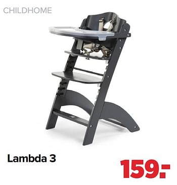 Aanbiedingen Lambda 3 - Childhome - Geldig van 22/03/2021 tot 17/04/2021 bij Baby-Dump