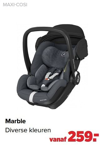 Aanbiedingen Marble - Maxi-cosi - Geldig van 22/03/2021 tot 17/04/2021 bij Baby-Dump