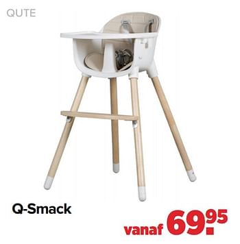 Aanbiedingen Q-smack - Qute  - Geldig van 22/03/2021 tot 17/04/2021 bij Baby-Dump