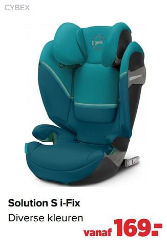 Aanbiedingen Solution s i-fix - Cybex - Geldig van 22/03/2021 tot 17/04/2021 bij Baby-Dump