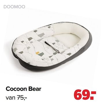 Aanbiedingen Cocoon bear - Doomoo - Geldig van 22/03/2021 tot 17/04/2021 bij Baby-Dump