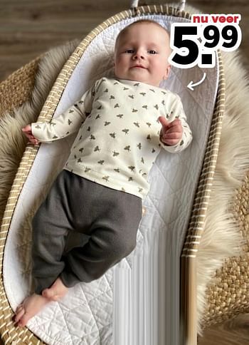Aanbiedingen Baby shirt - Huismerk - Baby-Dump - Geldig van 22/03/2021 tot 17/04/2021 bij Baby-Dump