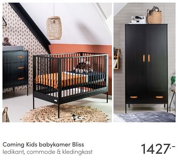 Aanbiedingen Coming kids babykamer bliss - Coming Kids - Geldig van 04/04/2021 tot 10/04/2021 bij Baby & Tiener Megastore