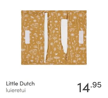 Aanbiedingen Little dutch luieretui - Little Dutch - Geldig van 04/04/2021 tot 10/04/2021 bij Baby & Tiener Megastore