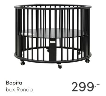 Aanbiedingen Bopita box rondo - Bopita - Geldig van 04/04/2021 tot 10/04/2021 bij Baby & Tiener Megastore
