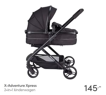 Aanbiedingen X-adventure xpress 2-in-1 kinderwagen - Xadventure - Geldig van 04/04/2021 tot 10/04/2021 bij Baby & Tiener Megastore