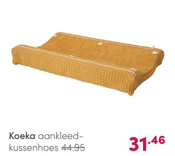 Aanbiedingen Koeka aankleedkussenhoes - Koeka - Geldig van 04/04/2021 tot 10/04/2021 bij Baby & Tiener Megastore