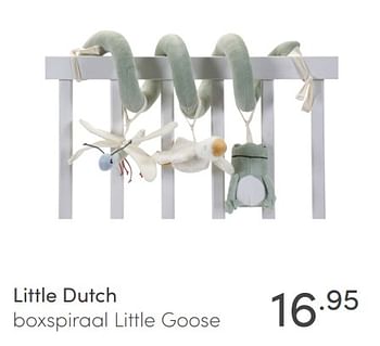 Aanbiedingen Little dutch boxspiraal little goose - Little Dutch - Geldig van 04/04/2021 tot 10/04/2021 bij Baby & Tiener Megastore