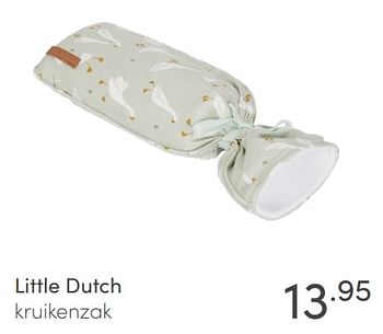 Aanbiedingen Little dutch kruikenzak - Little Dutch - Geldig van 04/04/2021 tot 10/04/2021 bij Baby & Tiener Megastore