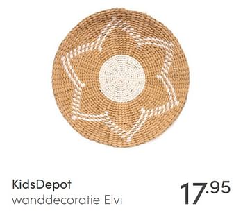 Aanbiedingen Kidsdepot wanddecoratie elvi - KidsDepot  - Geldig van 11/04/2021 tot 17/04/2021 bij Baby & Tiener Megastore