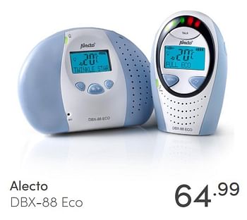 Aanbiedingen Alecto dbx-88 eco - Alecto - Geldig van 11/04/2021 tot 17/04/2021 bij Baby & Tiener Megastore