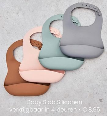 Aanbiedingen Baby slab silliconen - Jollein - Geldig van 11/04/2021 tot 17/04/2021 bij Baby & Tiener Megastore