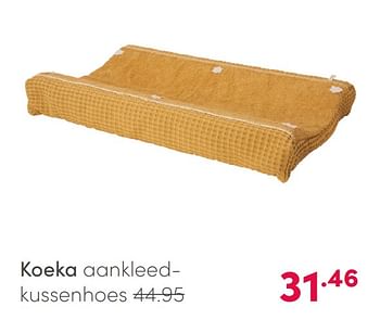 Aanbiedingen Koeka aankleedkussenhoes - Koeka - Geldig van 11/04/2021 tot 17/04/2021 bij Baby & Tiener Megastore