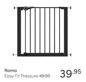 Aanbiedingen Noma easy fit pressure - Noma  - Geldig van 11/04/2021 tot 17/04/2021 bij Baby & Tiener Megastore