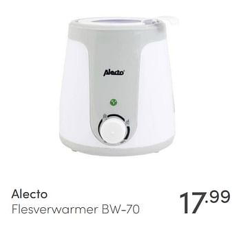 Aanbiedingen Alecto flesverwarmer bw-70 - Alecto - Geldig van 11/04/2021 tot 17/04/2021 bij Baby & Tiener Megastore