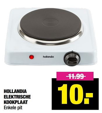Aanbiedingen Hollandia elektrische kookplaat - Hollandia - Geldig van 12/04/2021 tot 25/04/2021 bij Big Bazar