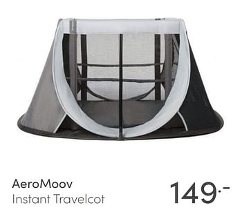 Aanbiedingen Aeromoov instant travelcot - Aeromoov - Geldig van 18/04/2021 tot 24/04/2021 bij Baby & Tiener Megastore