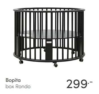 Aanbiedingen Bopita box rondo - Bopita - Geldig van 18/04/2021 tot 24/04/2021 bij Baby & Tiener Megastore