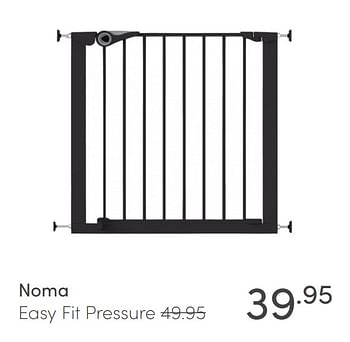 Aanbiedingen Noma easy fit pressure - Noma  - Geldig van 18/04/2021 tot 24/04/2021 bij Baby & Tiener Megastore