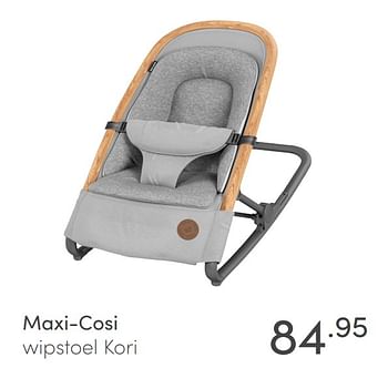 Aanbiedingen Maxi-cosi wipstoel kori - Maxi-cosi - Geldig van 18/04/2021 tot 24/04/2021 bij Baby & Tiener Megastore