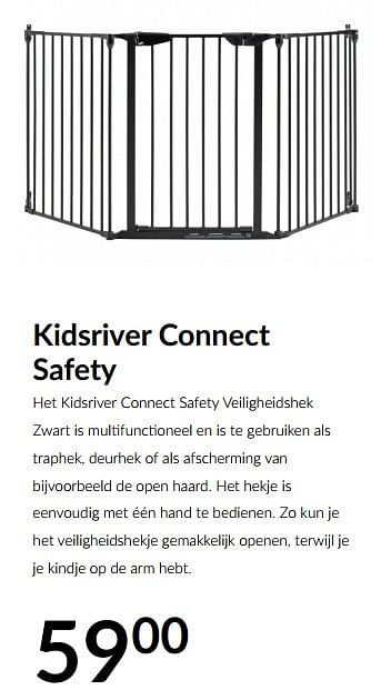 Aanbiedingen Kidsriver connect safety - Kidsriver - Geldig van 13/04/2021 tot 17/05/2021 bij Babypark