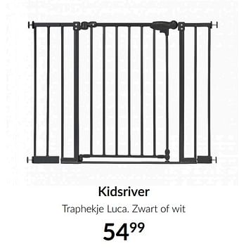 Aanbiedingen Kidsriver traphekje luca - Kidsriver - Geldig van 13/04/2021 tot 17/05/2021 bij Babypark