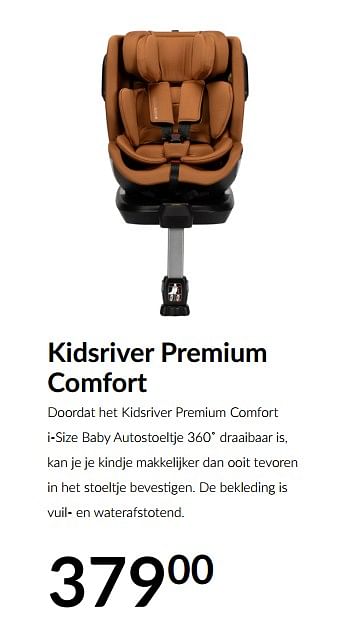 Aanbiedingen Kidsriver premium comfort - Kidsriver - Geldig van 13/04/2021 tot 17/05/2021 bij Babypark