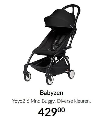 Aanbiedingen Babyzen yoyo2 6 mnd buggy - Babyzen - Geldig van 13/04/2021 tot 17/05/2021 bij Babypark