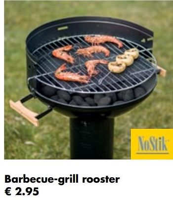 Aanbiedingen Barbecue-grill rooster - Nostik - Geldig van 26/04/2021 tot 24/05/2021 bij Multi Bazar
