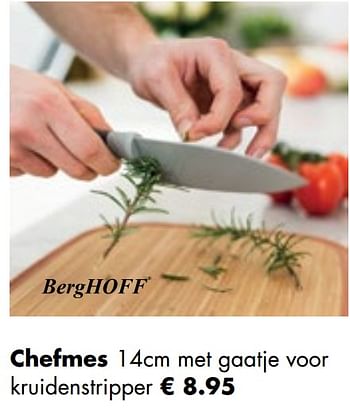 Aanbiedingen Chefmes - BergHoff - Geldig van 26/04/2021 tot 24/05/2021 bij Multi Bazar