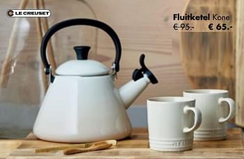 Aanbiedingen Fluitketel kone - Le creuset - Geldig van 26/04/2021 tot 24/05/2021 bij Multi Bazar