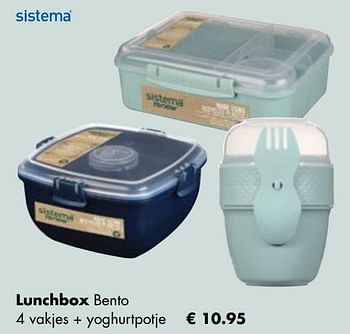 Aanbiedingen Lunchbox - Sistema - Geldig van 26/04/2021 tot 24/05/2021 bij Multi Bazar