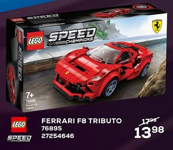 Aanbiedingen Ferrari f8 tributo 76895 - Lego - Geldig van 20/04/2021 tot 25/05/2021 bij Supra Bazar