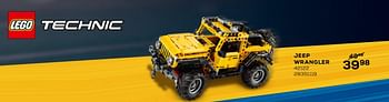 Aanbiedingen Jeep wrangler 42122 - Lego - Geldig van 20/04/2021 tot 25/05/2021 bij Supra Bazar