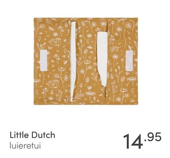 Aanbiedingen Little dutch luieretui - Little Dutch - Geldig van 25/04/2021 tot 01/05/2021 bij Baby & Tiener Megastore
