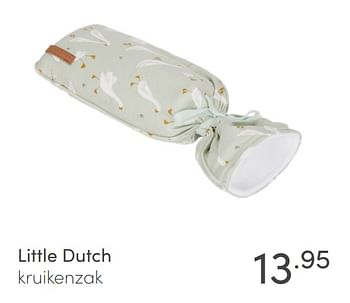 Aanbiedingen Little dutch kruikenzak - Little Dutch - Geldig van 25/04/2021 tot 01/05/2021 bij Baby & Tiener Megastore