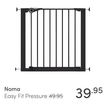Aanbiedingen Noma easy fit pressure - Noma  - Geldig van 25/04/2021 tot 01/05/2021 bij Baby & Tiener Megastore