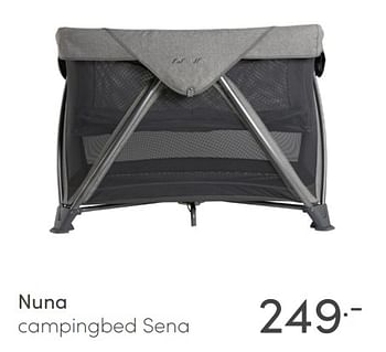 Aanbiedingen Nuna campingbed sena - Nuna - Geldig van 25/04/2021 tot 01/05/2021 bij Baby & Tiener Megastore